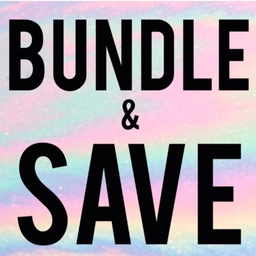 Bundle Two Or More Items, Save On Shipping & Receive a Private, Discounted Offer